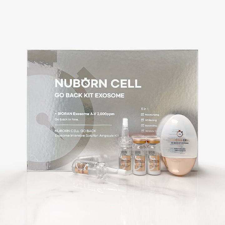 Nuborn Cell Go Back Exosome Intensive Solution Kit 10-Box Wholesale Pack – No More, No Less