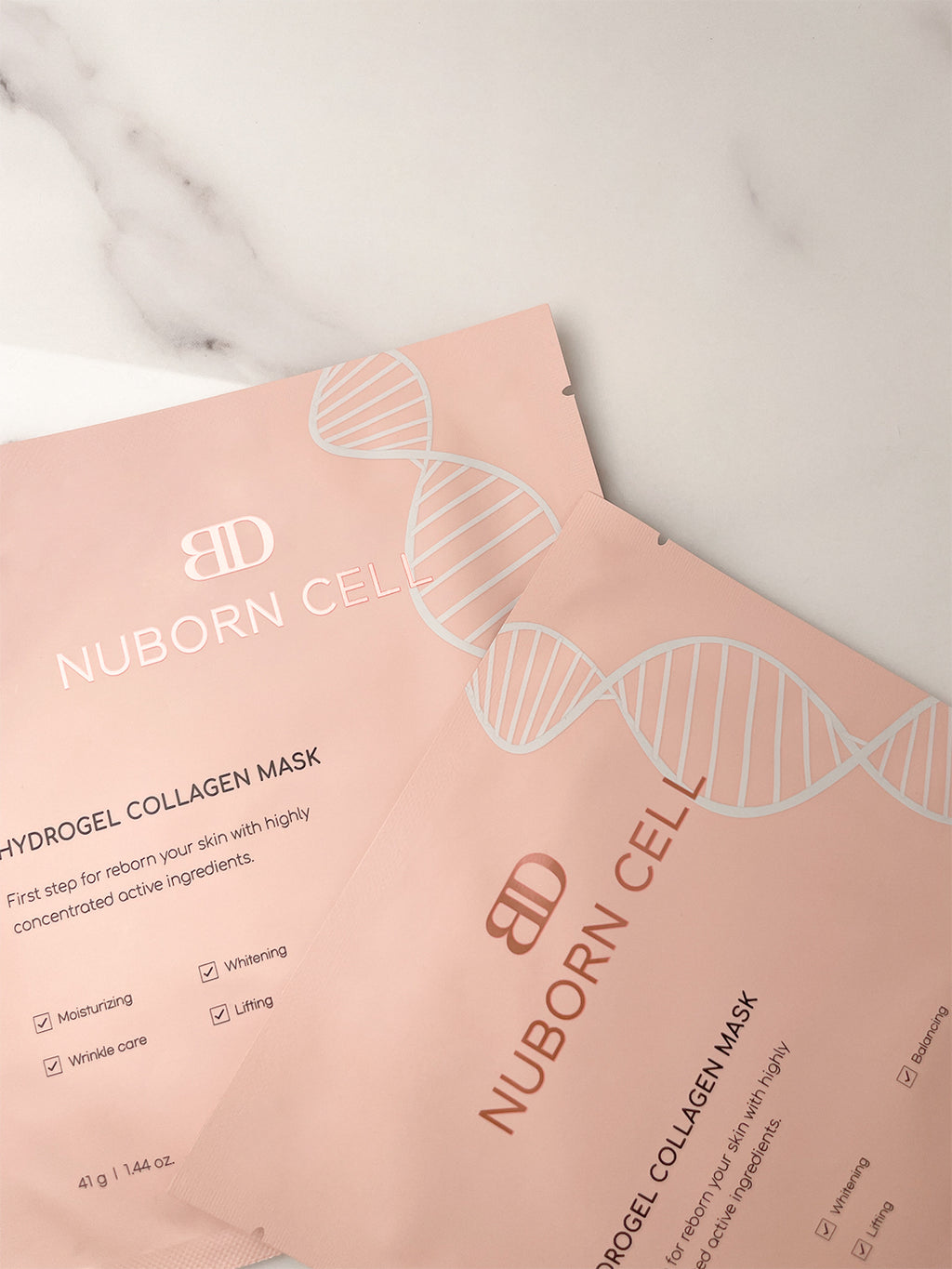 NUBORN CELL HYDROGEL COLLAGEN MASK 10-Box Wholesale Pack – No More, No Less