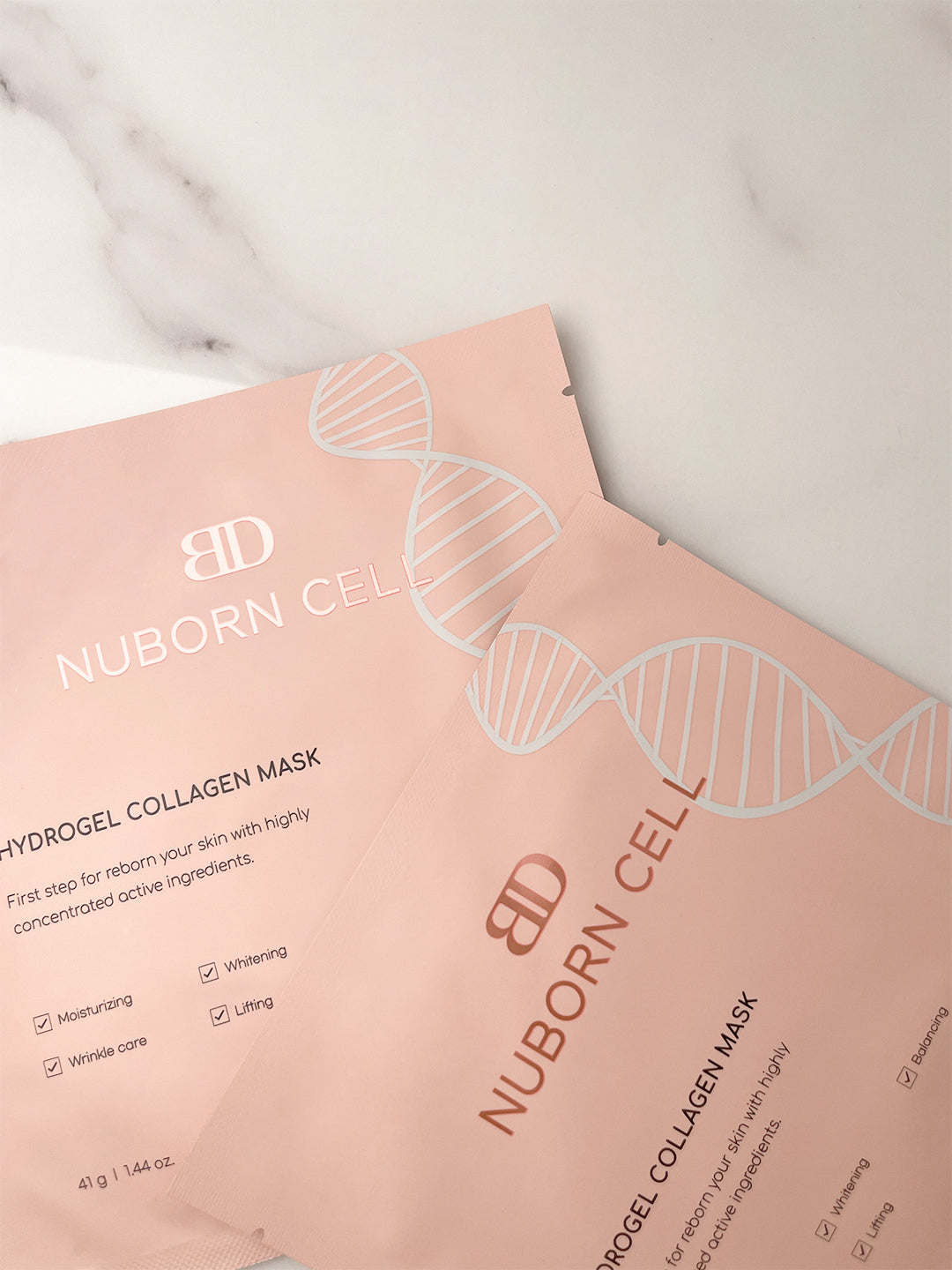 NUBORN CELL HYDROGEL COLLAGEN MASK 10-Box Wholesale Pack – No More, No Less